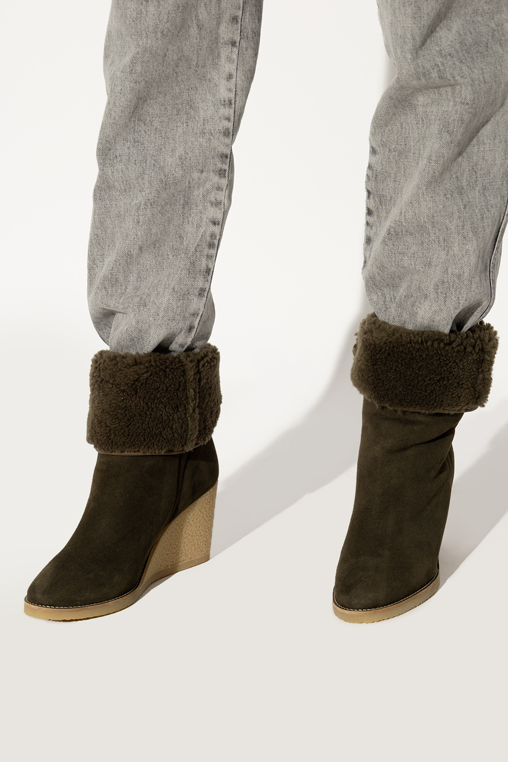 Isabel marant outlet wedge boots